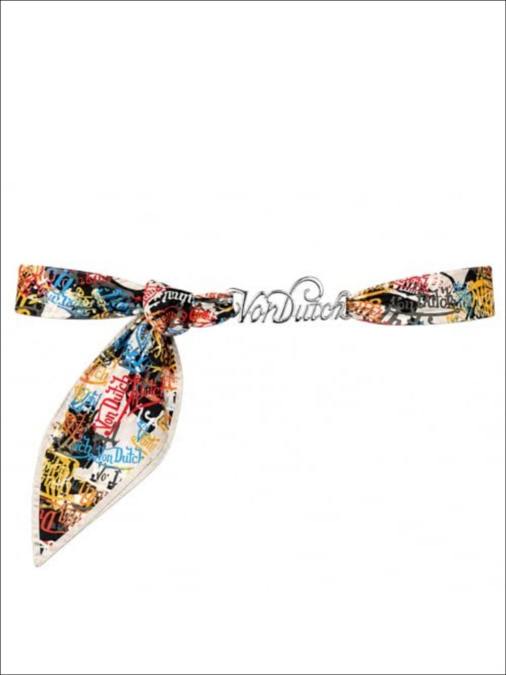 Satin Scarf Wrap Belt with Metal Loop Buckle Adjustable Tie
